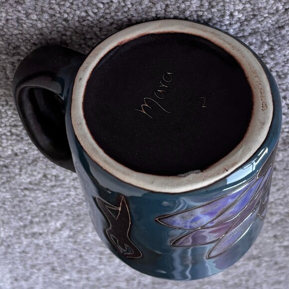 Mara Stoneware Yoga Mug Lotus Meditation - Picture 6 of 6